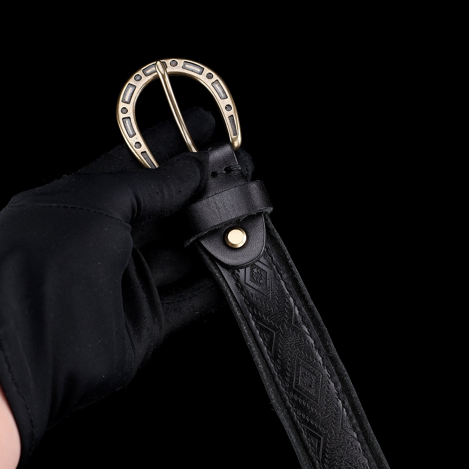 BELTLEY Women's Vintage Western Leather Belt – 1.18" Wide Casual Jeans Belt