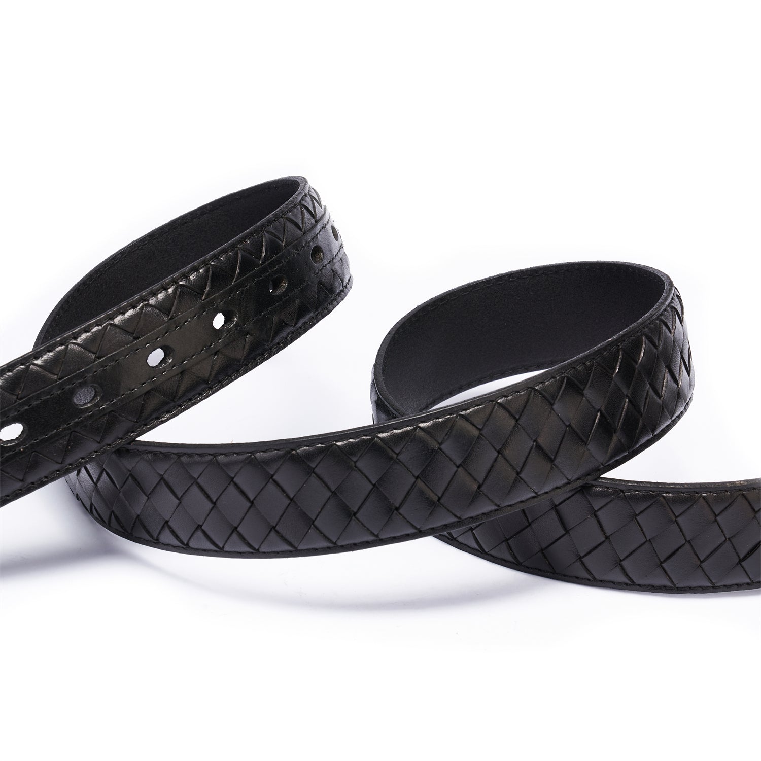 Legacy Black Diamond Rigid Belt – 1.5" Full-Grain Leather with Solid Brass Buckle
