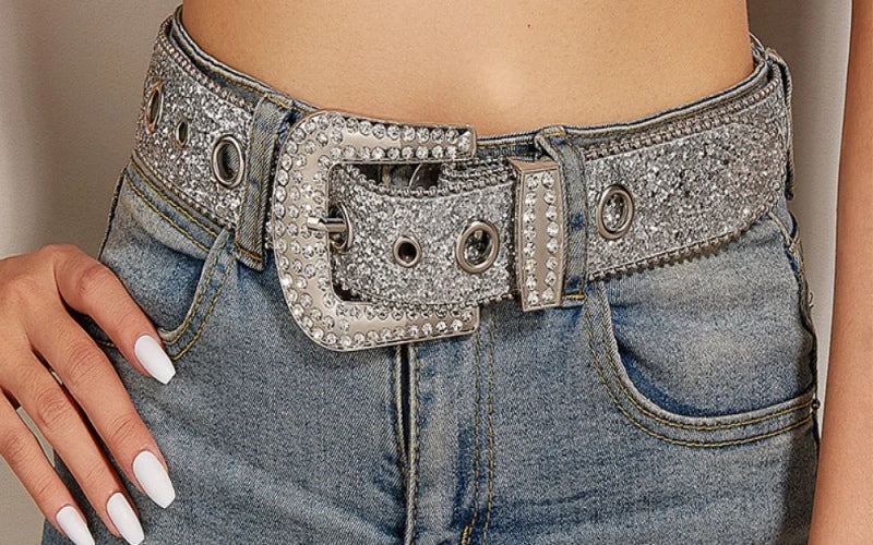 Are Rhinestone Belts Tacky for Ladies? ( the Glitter vs. Glam Divide)