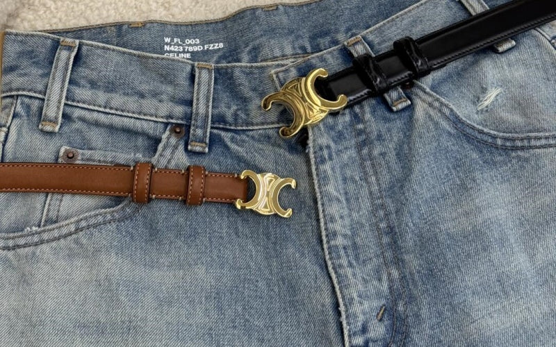 Thick or Thin Belt With Jeans for Ladies? (No More Guesswork)