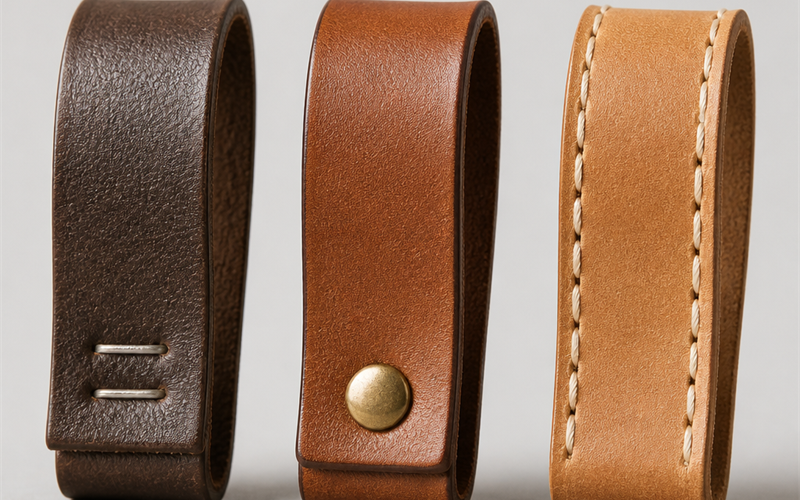 Why Some Belts Fail Within 18 Months: Staples vs Rivets vs Stitched Loops