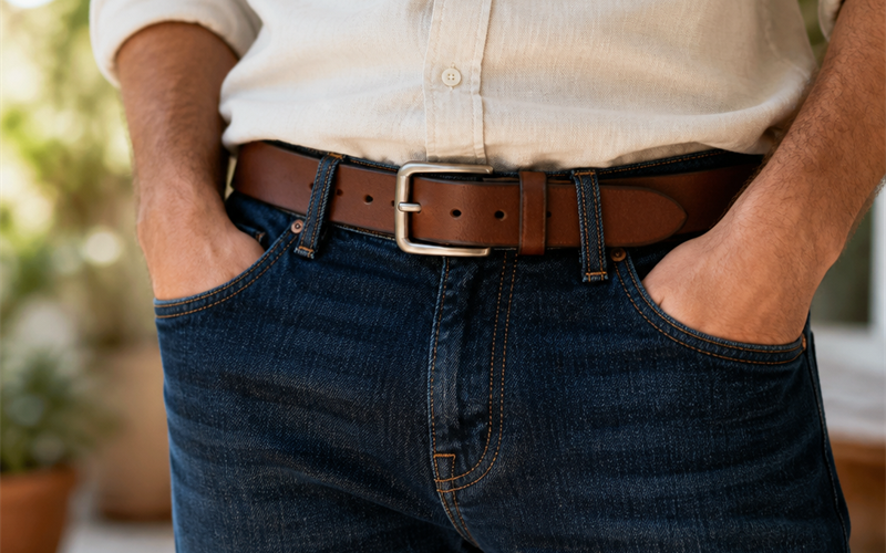 Best Full-Grain Casual Belt for Jeans and Chinos (2026)