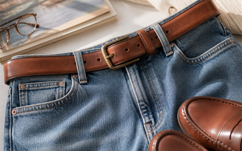 Calfskin Belt with Jeans: Yes — Here's How to Get It Right
