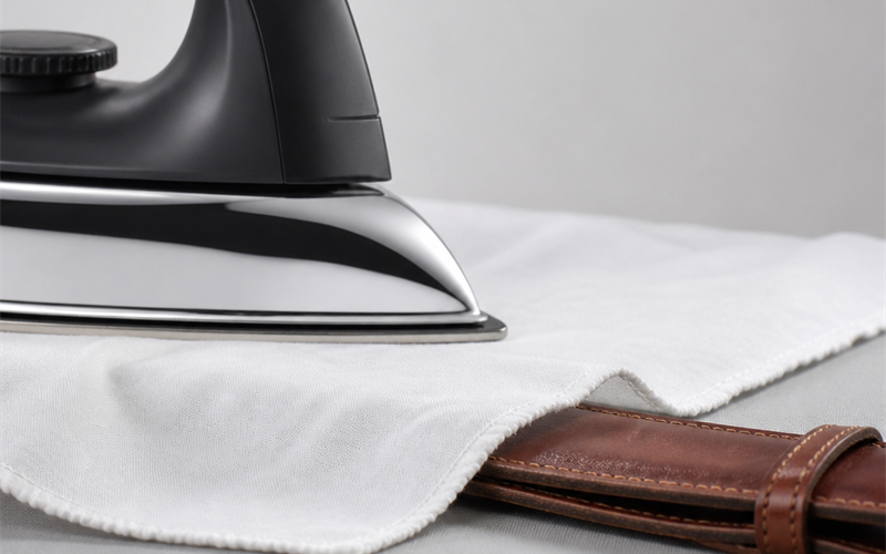 Can You Iron Creases Out of a Leather Belt?
