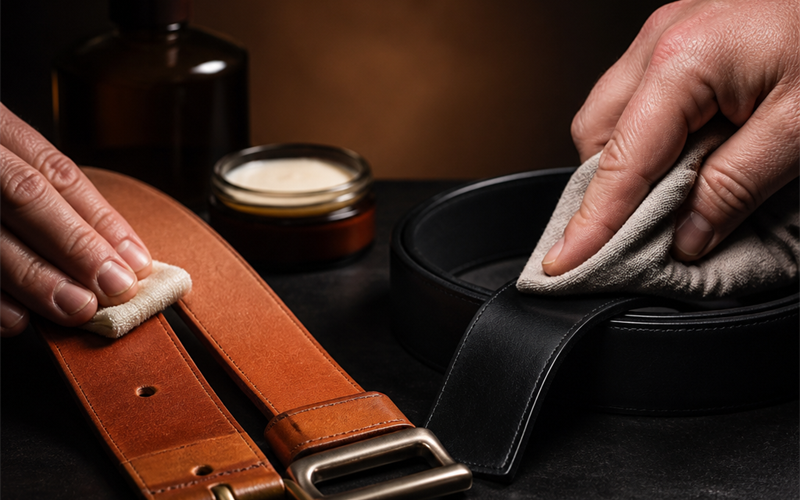 How to Care for an Italian Vegetable-Tanned Belt vs a Chrome-Tanned One