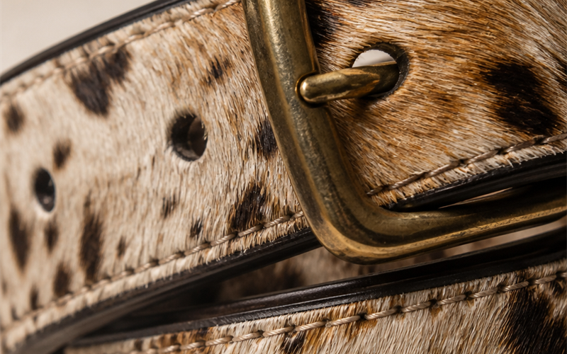Hair-on-Hide & Pony Belts — The Western Statement