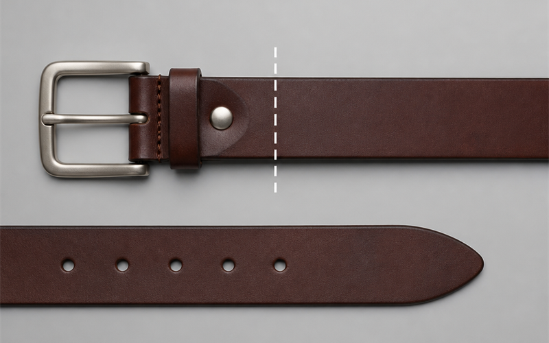 How to Cut Down a Belt That's Too Long (Without Ruining It)