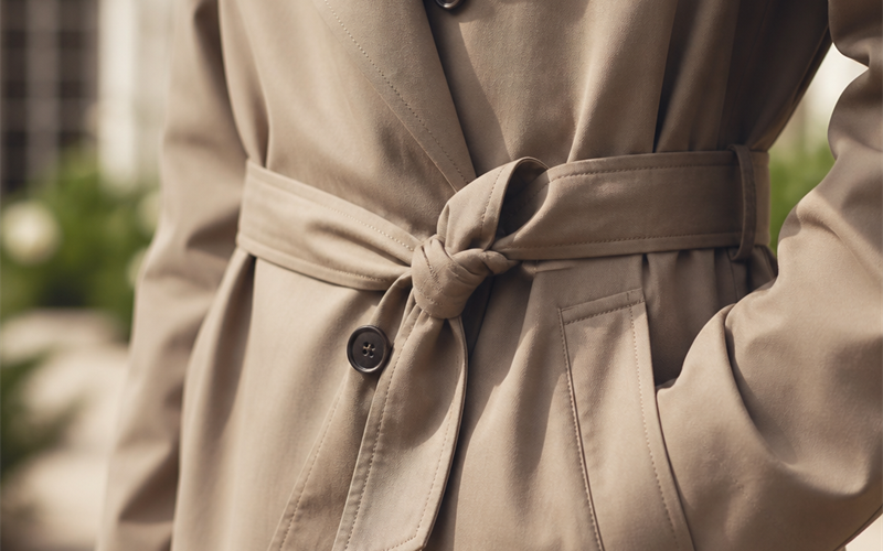How to Tie a Trench Coat or Overcoat Belt (the Right Way)