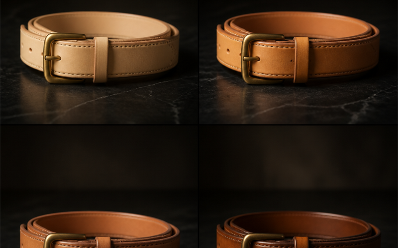 Why Italian Vachetta Belts Darken in the First 90 Days (and Why That's Good)