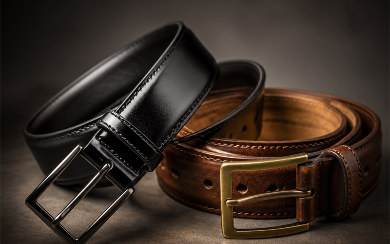 Italian Leather Belt vs French Calf Belt: Tannery vs Finishing Style