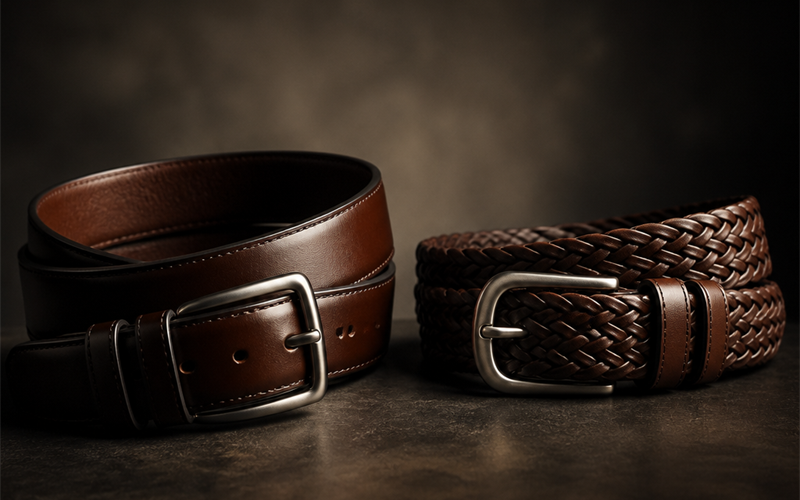Leather Belt vs Braided Leather Belt: When Each Wins