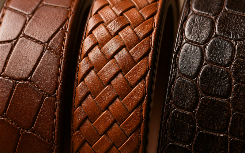 Mosaico, Intrecciato, Stampato: Italian Leather Belt Techniques Explained