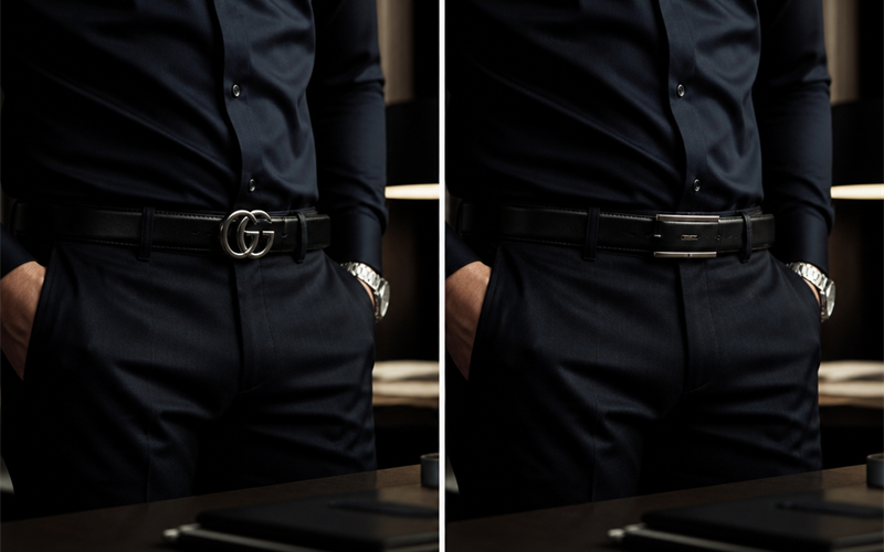 The Psychology of Wearing a Designer Logo Belt to Work