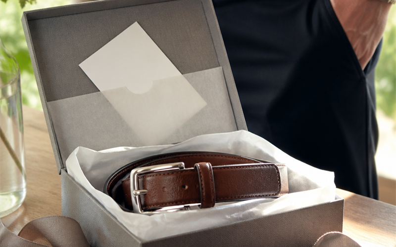 Should You Gift a Belt with the Receipt for Size Exchange?