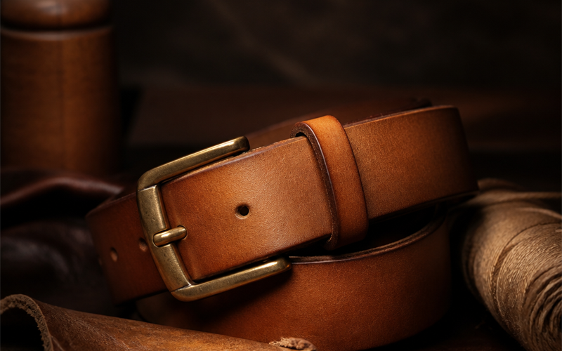 What Is Vachetta Leather, and Why Italian Belts Made From It Patina So Well