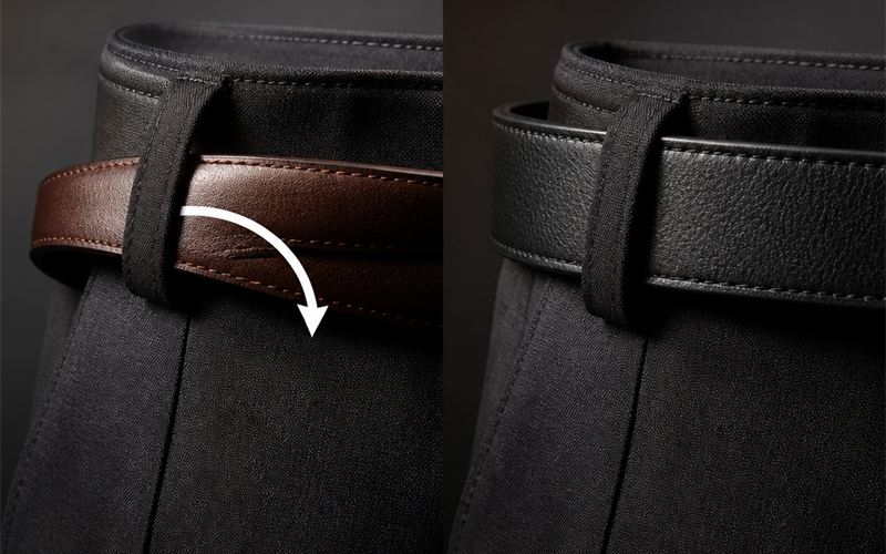 Why Is My Belt Twisting Inside the Loops?