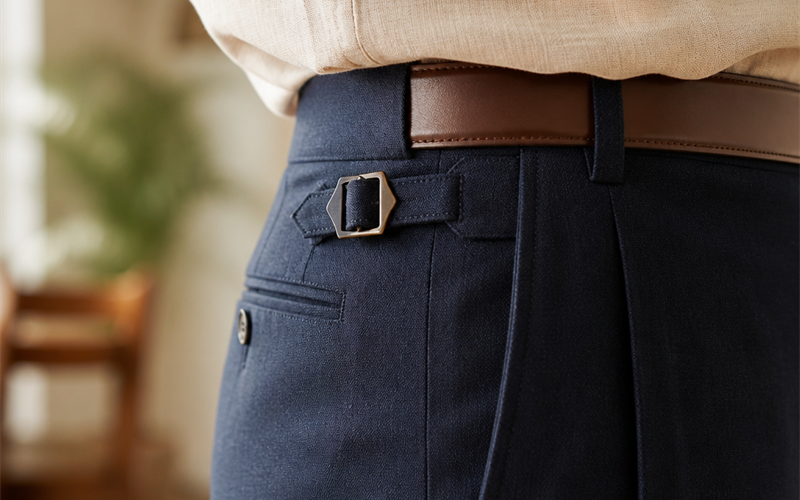Why French Men Almost Never Wear a Belt with a Suit