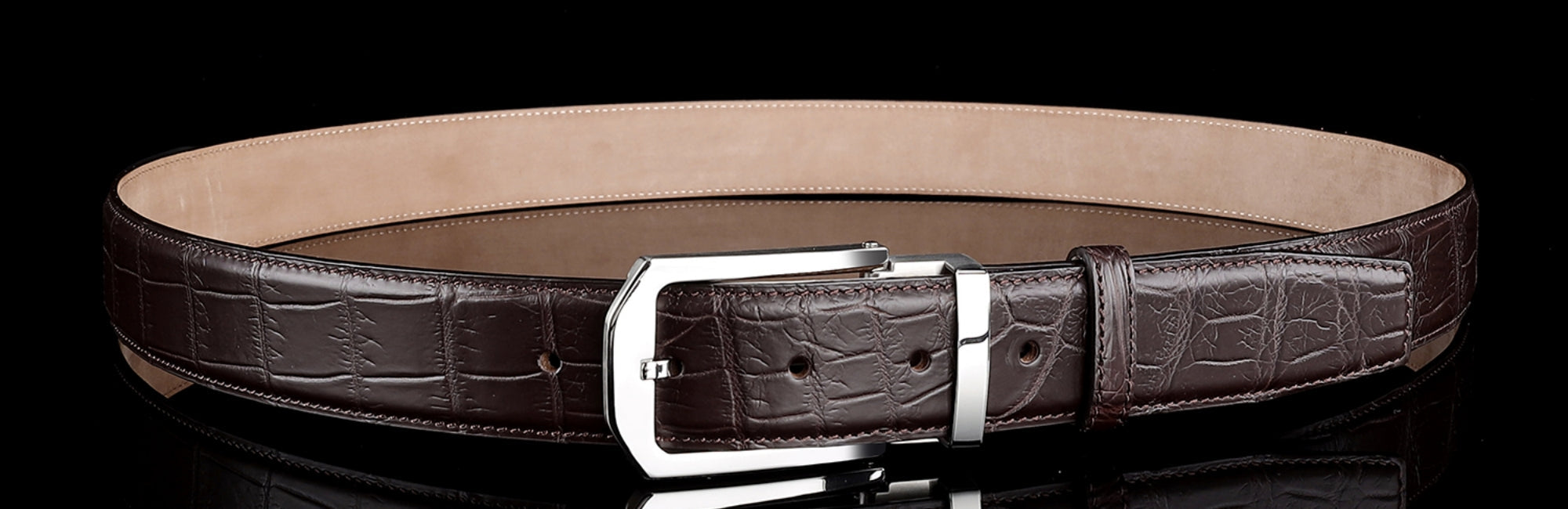 Box & Prong Buckle Belt  -BELTLEY Box & Prong Buckle Belt Collection