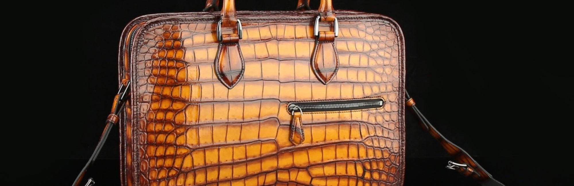 Crocodile Briefcases & Crocodile or Alligator Leather Office Bags | BELTLEY Handcrafted