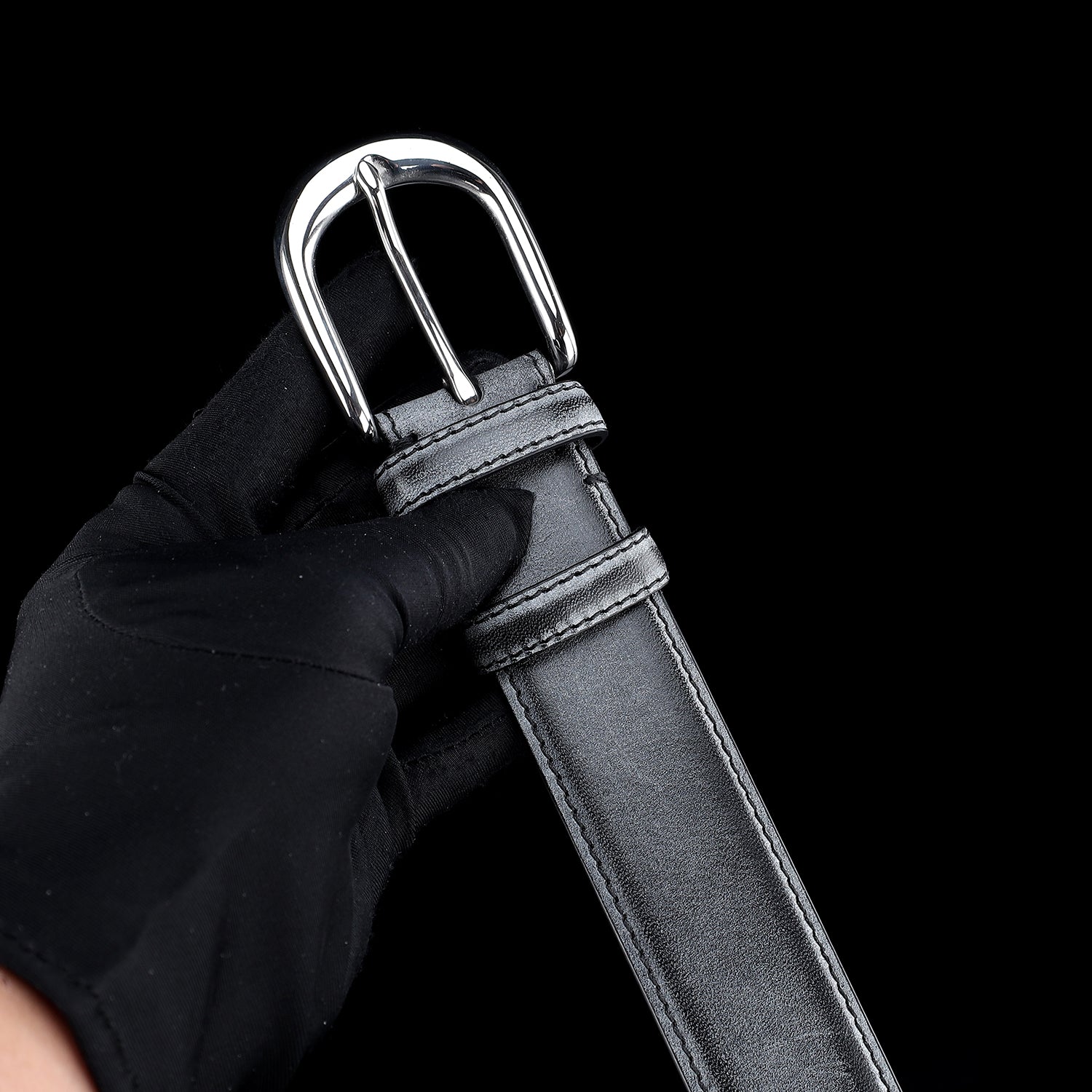 BELTLEY 35mm Waxed Full-Grain Bridle Leather for Men & Women