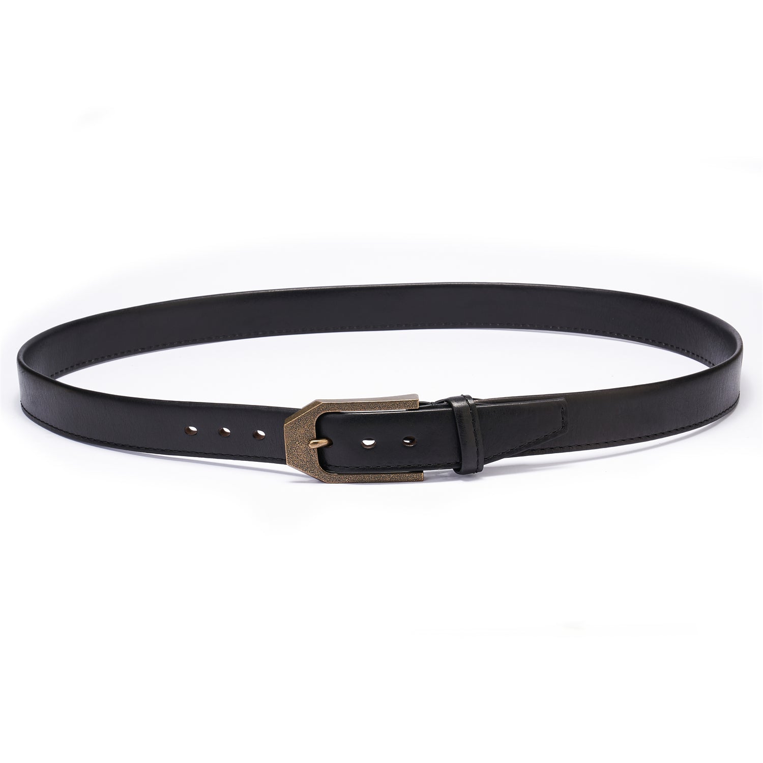 BELTLEY Black Heritage Belt 1.5 Super Heavy Duty Full-Grain Leather