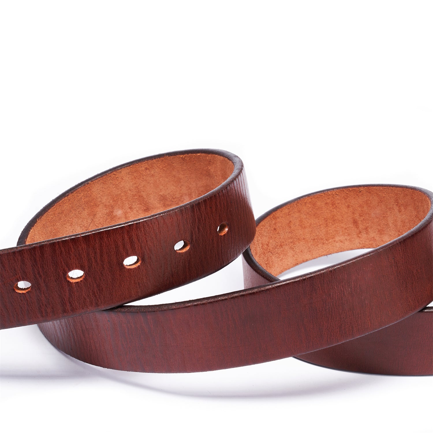 BELTLEY Casual Brown Belt 1.5“ - Full-Grain Leather