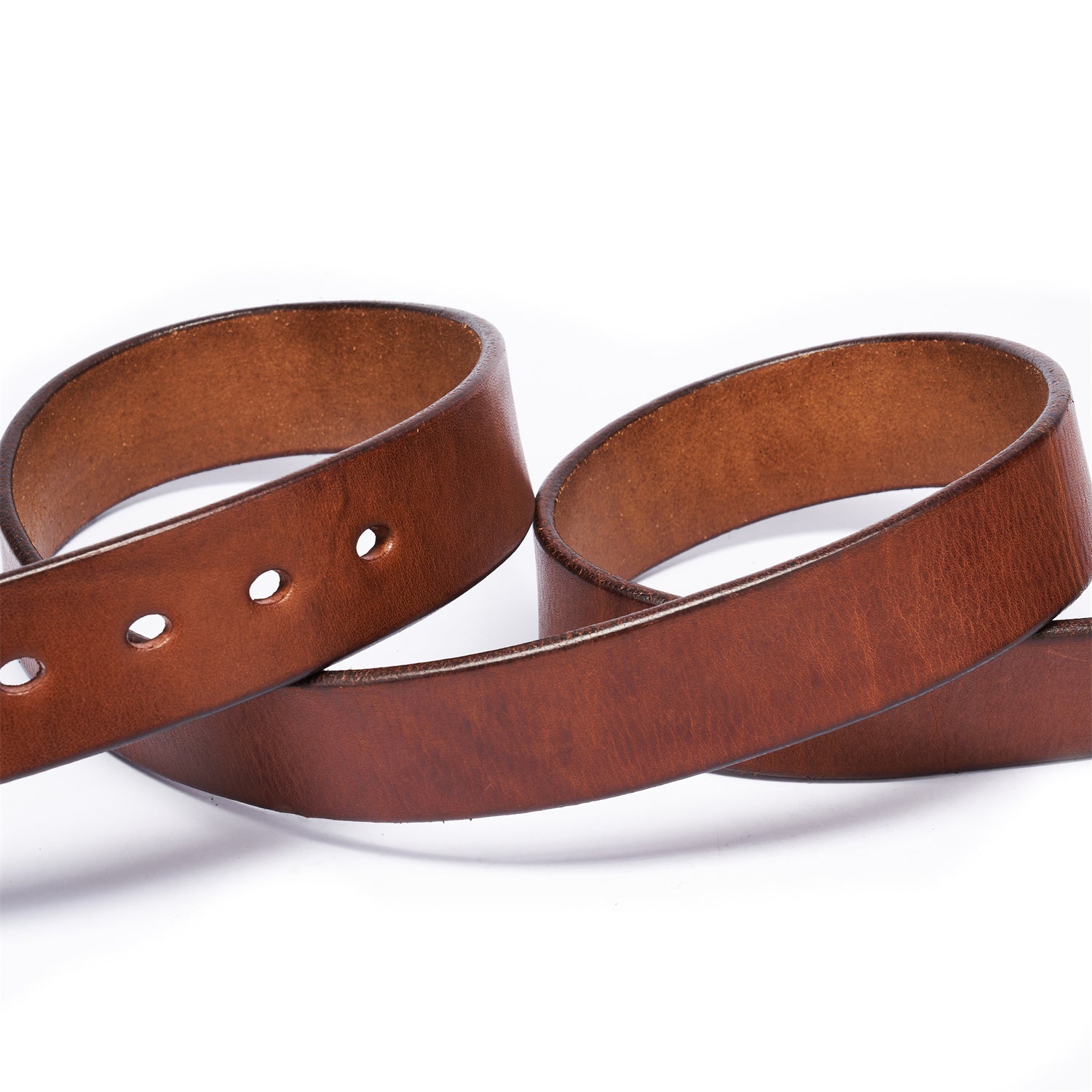BELTLEY Classical Brown Full-Grain Leather Belt – Daily Engineered-38MM
