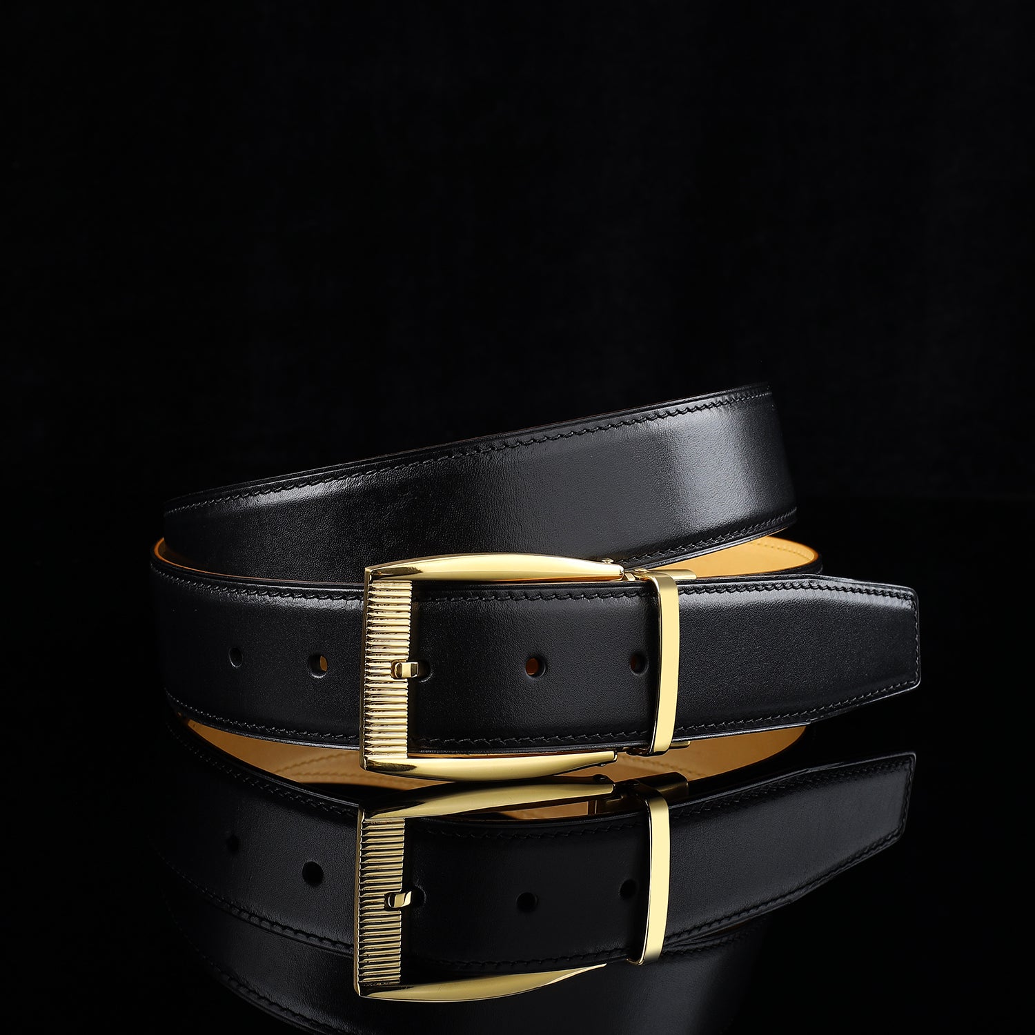 BELTLEY Genuine Calfskin Everyday Belt