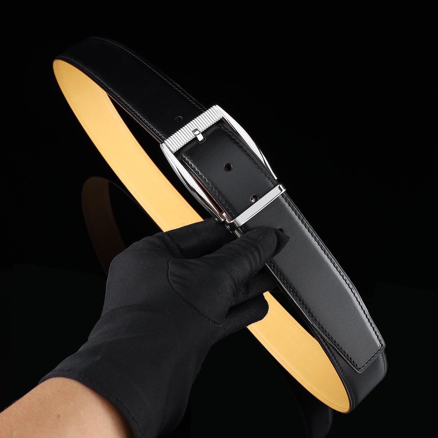 BELTLEY Men's Calfskin Casual Belt – Everyday Belt