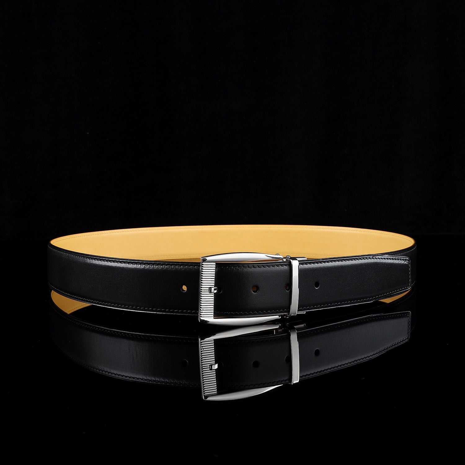 BELTLEY Men's Calfskin Casual Belt – Everyday Belt