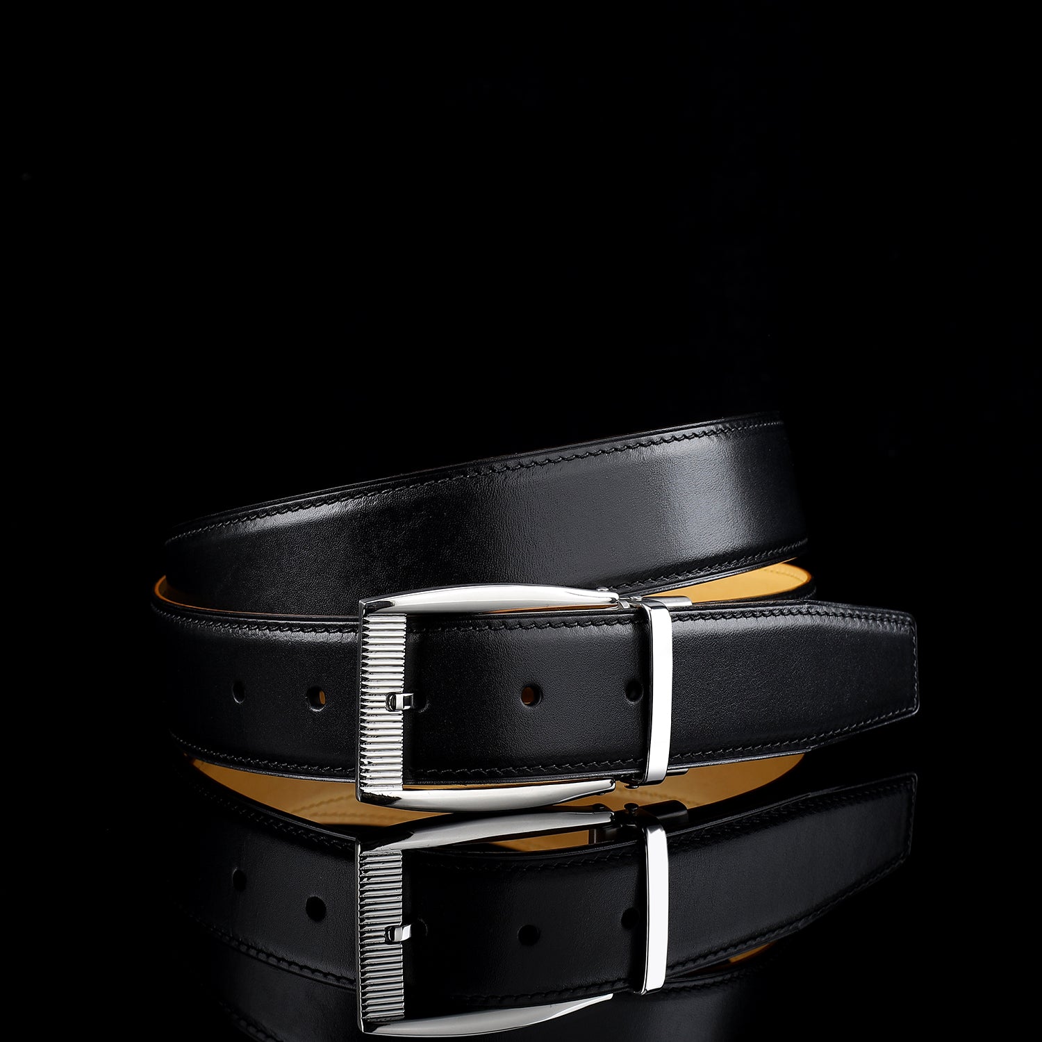 BELTLEY Men's Calfskin Casual Belt – Everyday Belt
