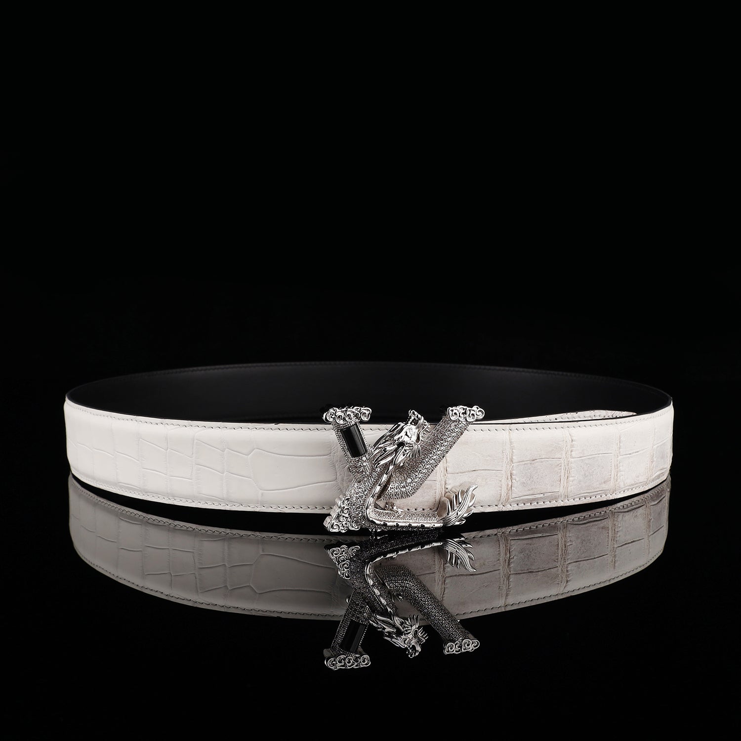 BELTLEY Premium Himalayan Exotic Leather Belt for Men