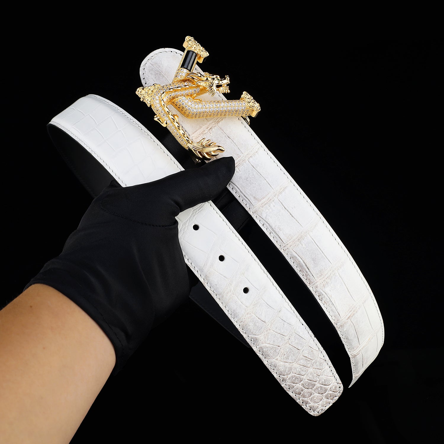 BELTLEY Premium Himalayan Exotic Leather Belt for Men