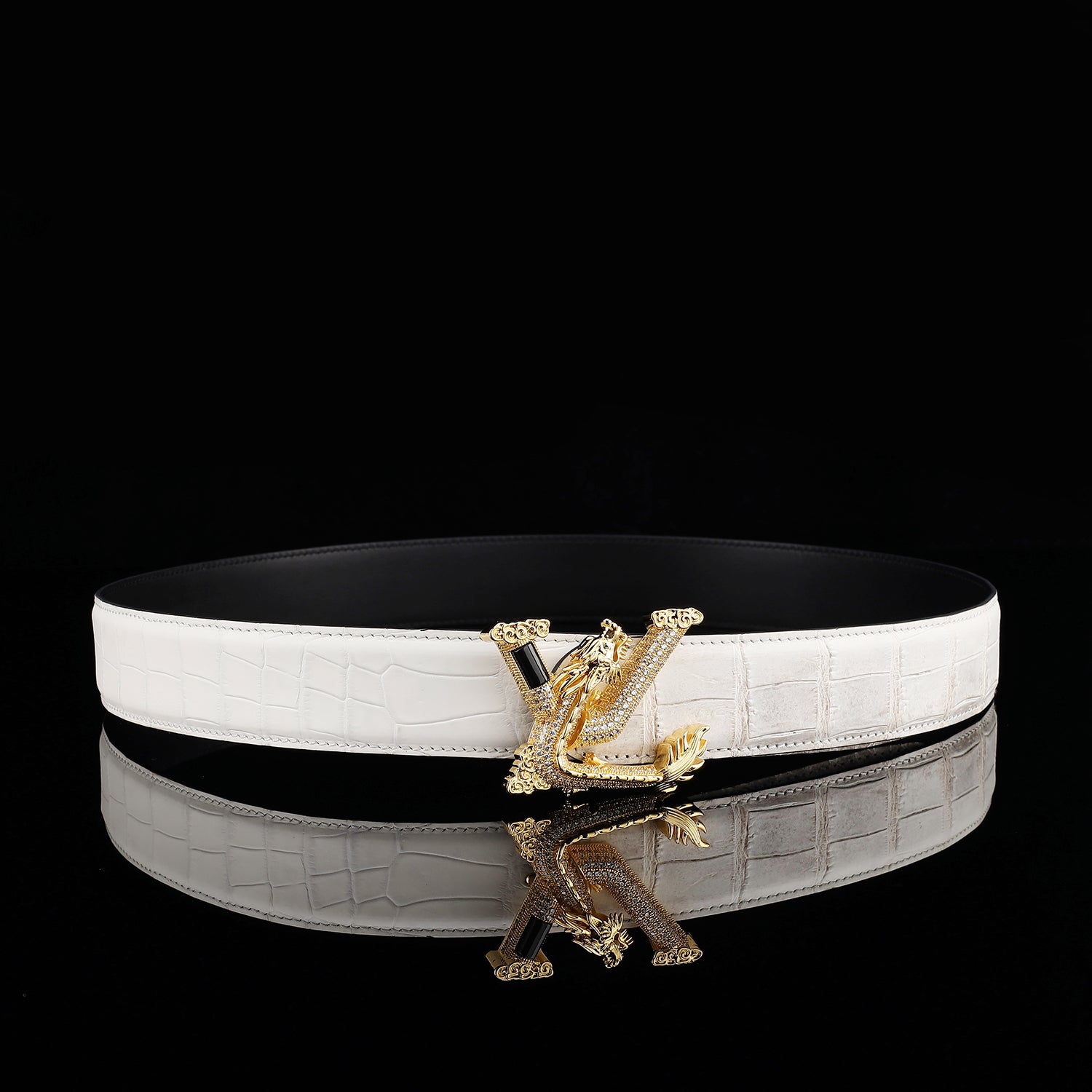 BELTLEY Premium Himalayan Exotic Leather Belt for Men