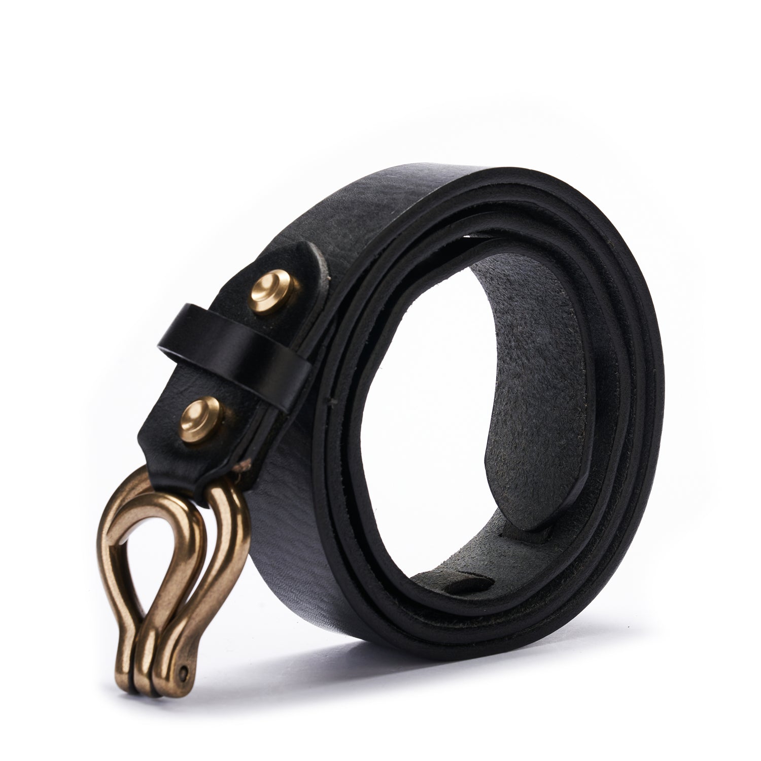 BELTLEY Unisex Black Quick-Deployment Belt – 1.25” Handmade