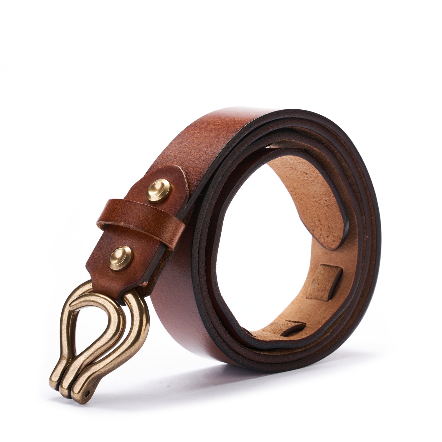 BELTLEY Unisex Brown Quick-Deployment Belt（1.25 Inches）