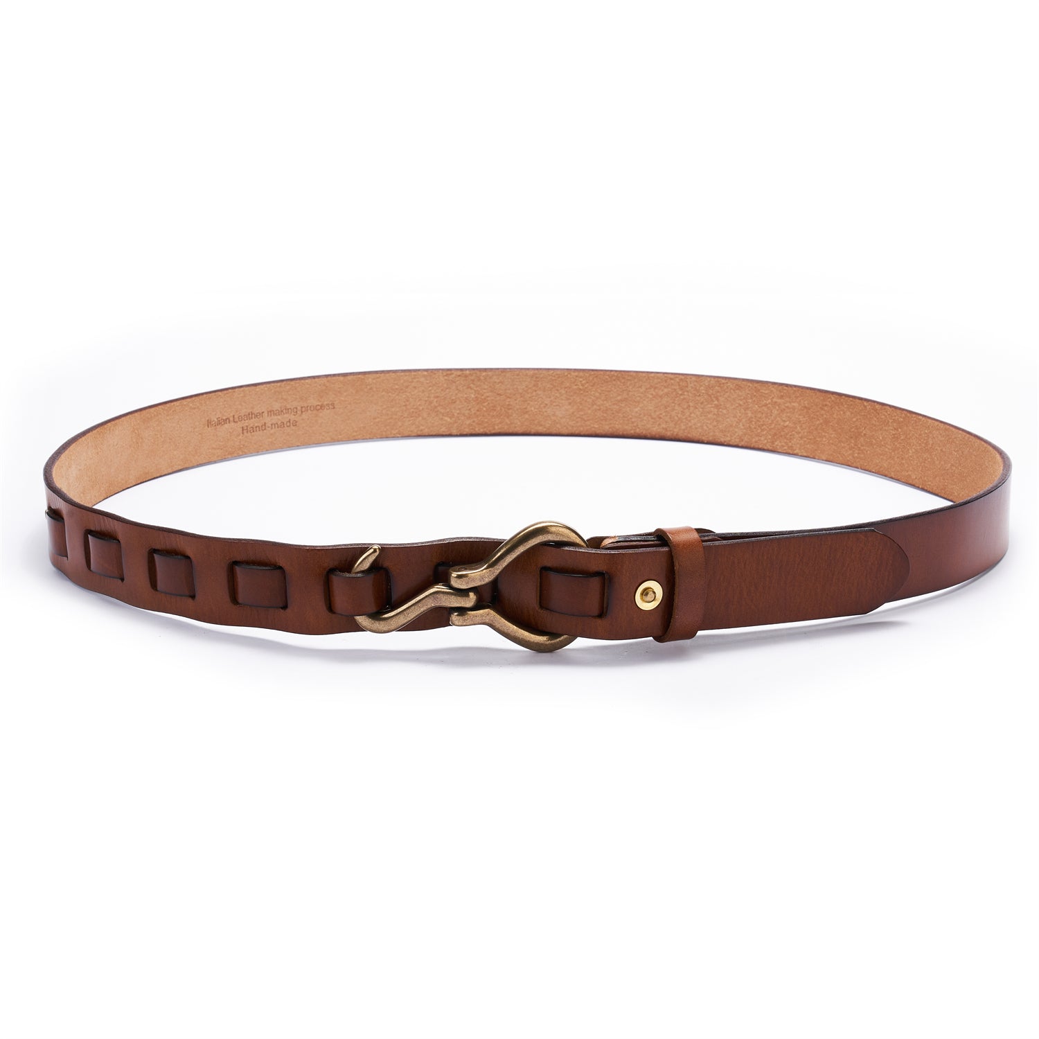 BELTLEY Unisex Brown Quick-Deployment Belt（1.25 Inches）