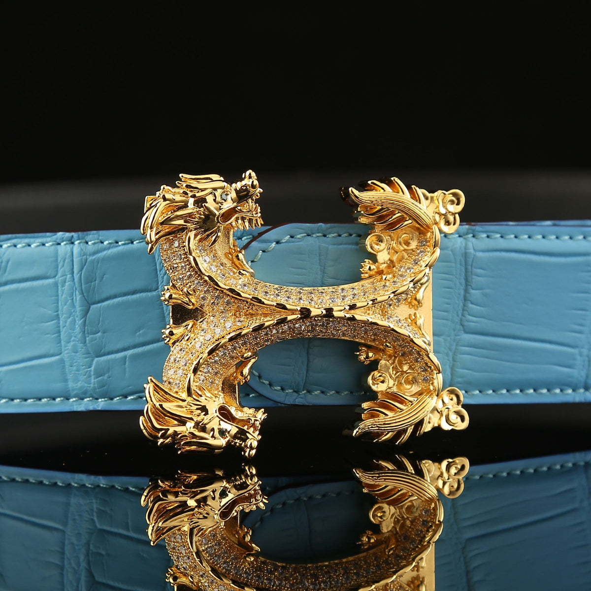 Exotic Nile Crocodile Belt for Men 1.5