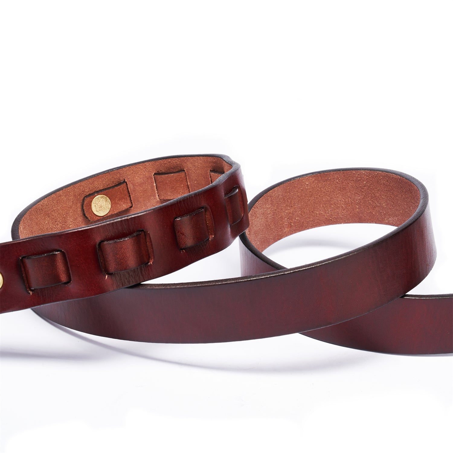 BELTLEY Unisex Deep Claret Quick-Deployment Belt