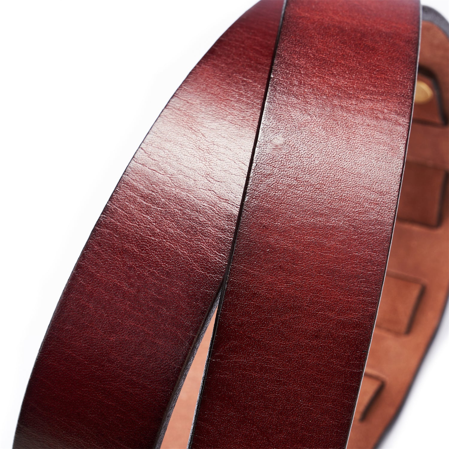 BELTLEY Unisex Deep Claret Quick-Deployment Belt